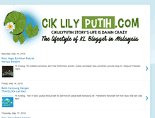 Tablet Screenshot of ciklilyputih.com